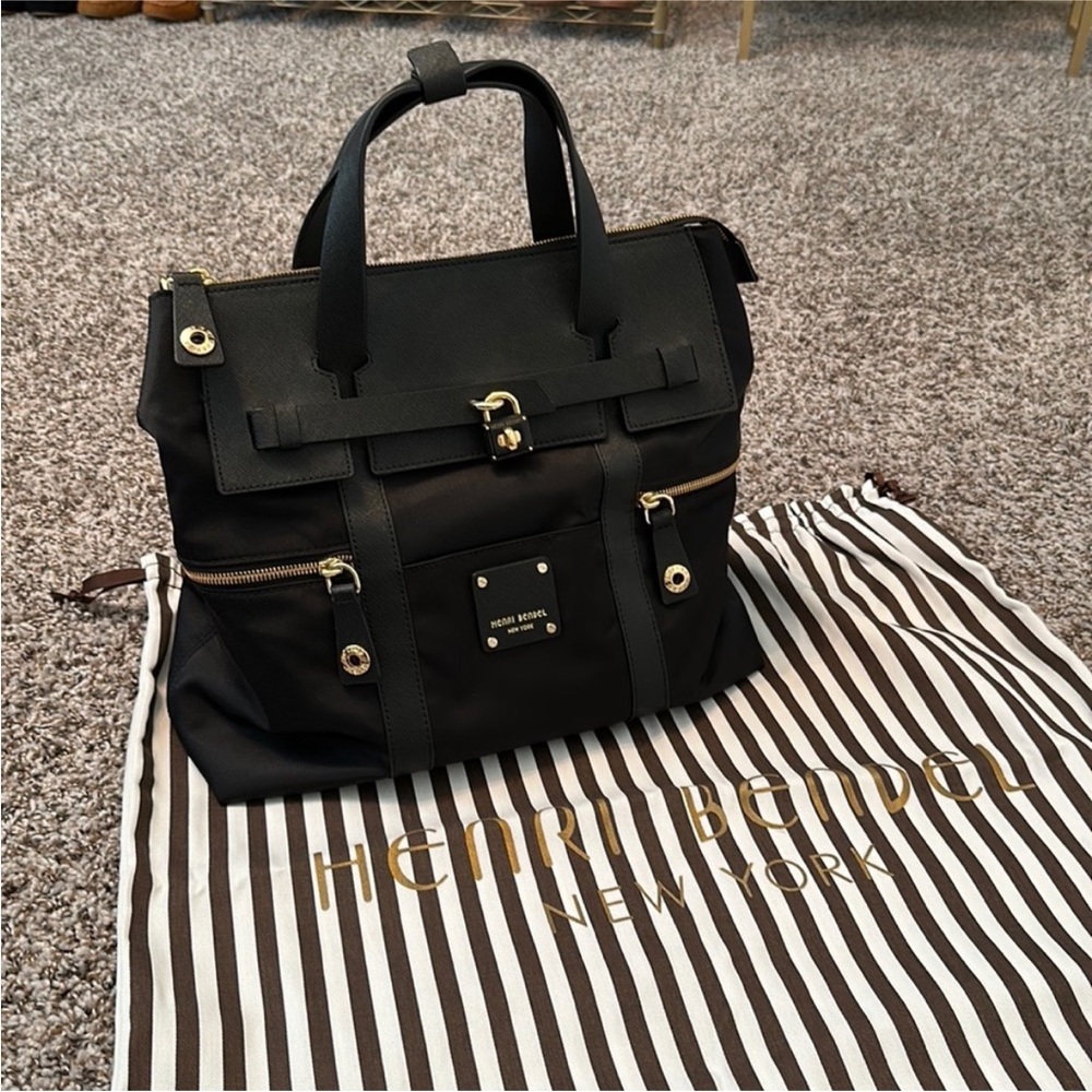 Henri Bendel Jetsetter Backpack in Black